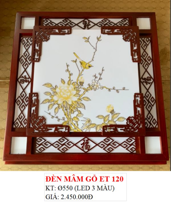 MÂM GỖ ET 120