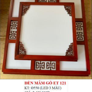 MÂM GỖ ET 121