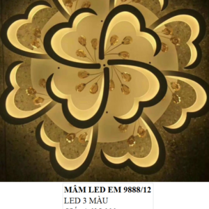 ỐP TRẦN TRÁI TIM 9888/12