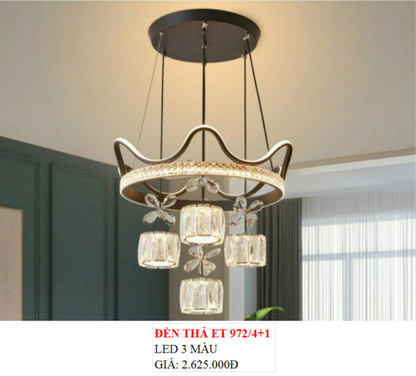 Đèn Thả ET 972/4+1