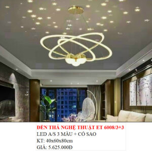 Đèn Thả SAO ET 6008/3+3