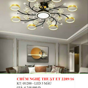 Đèn Chùm Hiện Đại ET 2289/16