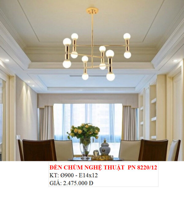 Đèn Chùm Hiện Đại PN 8220/12