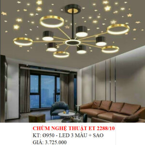 Đèn Chùm Hiện Đại ET 2288/10
