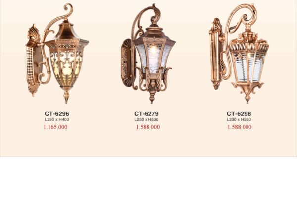 Đèn Vách Tường Ngoài Trời CT 6279