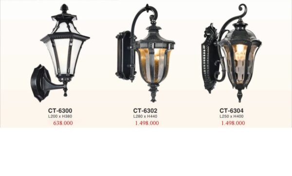 Đèn Vách Tường Ngoài Trời CT 6302