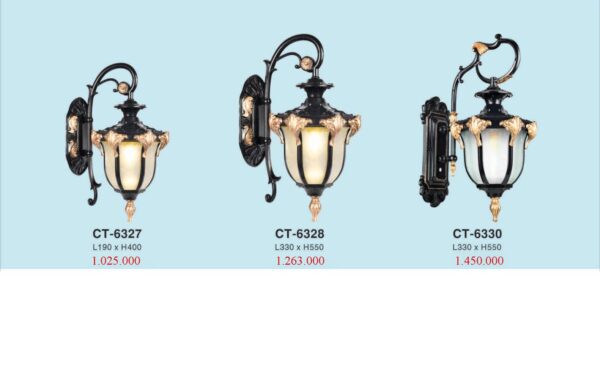 Đèn Vách Tường Ngoài Trời CT 6328