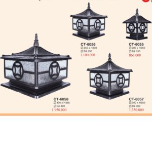 Đèn Trụ Ngoài Trời CT 6056
