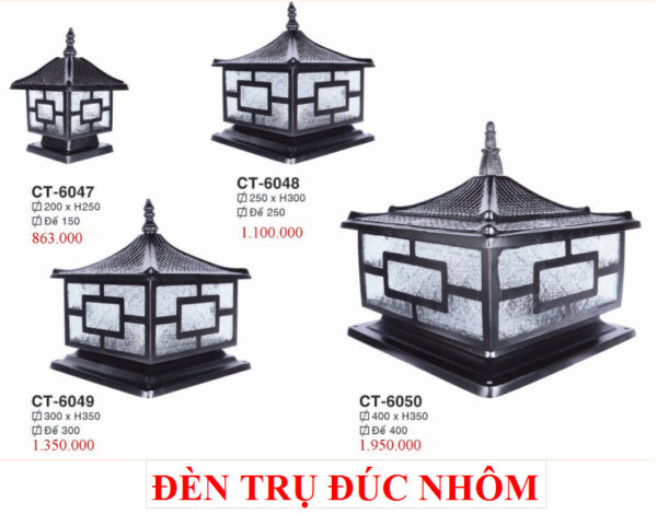 Đèn Trụ Ngoài Trời CT 6050