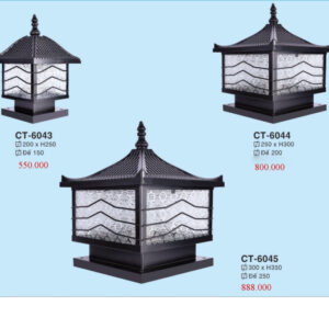 Đèn Trụ Ngoài Trời CT 6043