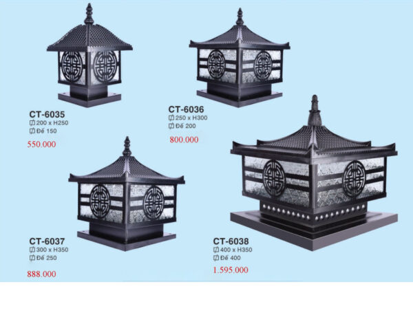 Đèn Trụ Ngoài Trời CT 6036