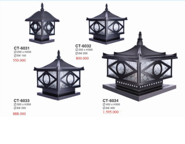 Đèn Trụ Ngoài Trời CT 6031