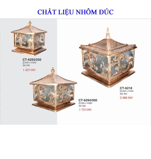 Đèn Trụ Ngoài Trời CT 6294