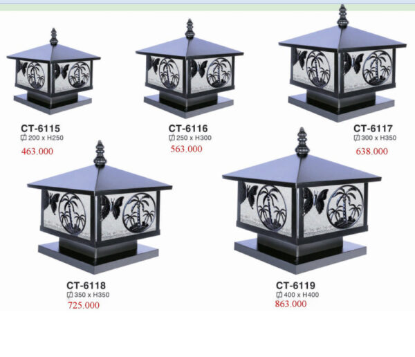 Đèn Trụ Ngoài Trời CT 6116