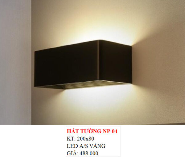Đèn Vách Led Hắt Tường Nghệ Thuật NP 04