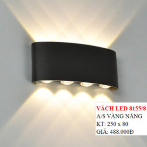 Đèn Vách Led 8155/8 a/s vàng