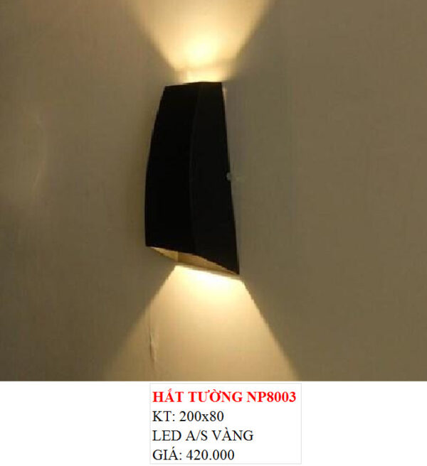 Đèn Vách Led Hắt Tường NP 8003