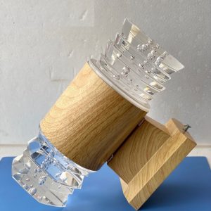 Đèn Vách Led 3 Màu Pha Lê Cao Cấp 3C02