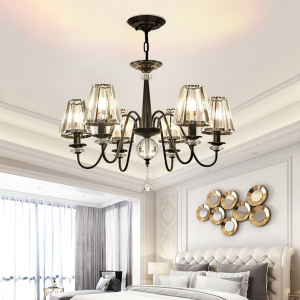 Đèn Chùm 8 Tay Chao Pha Lê Đơn Giản EH - 187/8