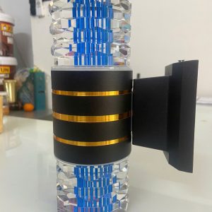 Đèn Vách Pha Lê Led 3 Màu 3/12
